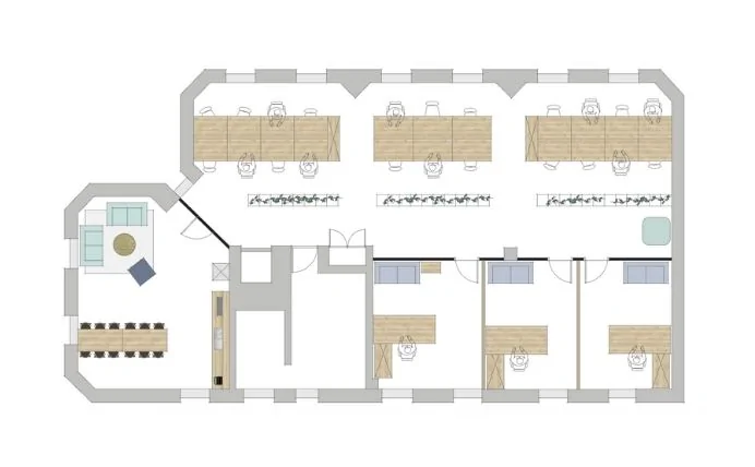 Office Layout Design / Space Planning - Radius Office Furniture