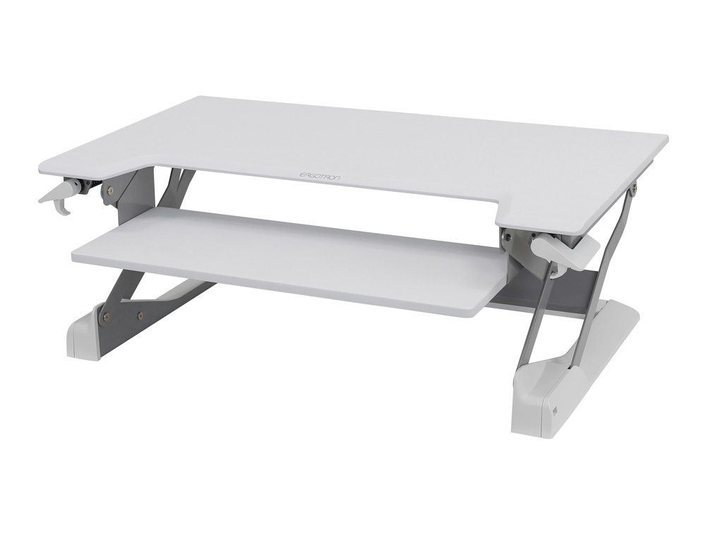 Ergotron WorkFit TL Sit-Stand Desktop Workstation - White