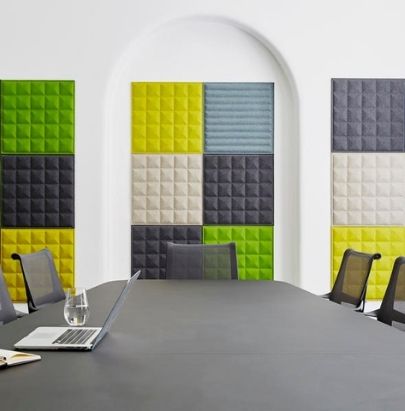 Acoustic Wall Panels in Boardroom