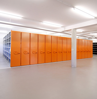 Bisley InnerSpace Mobile Storage System for Libraries
