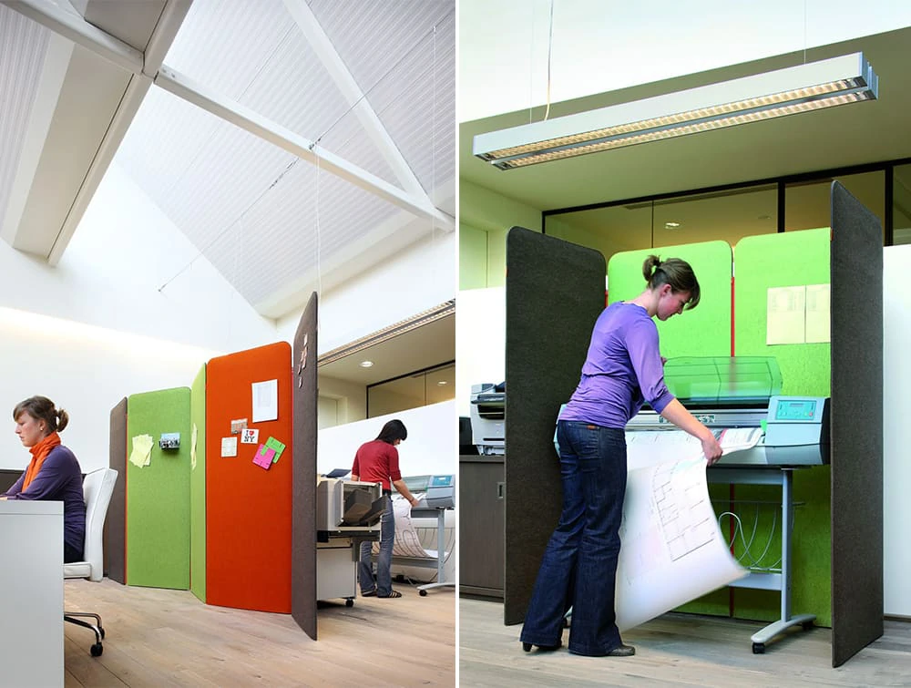 BuzziScreen Modular Freestanding Acoustic Room Divider