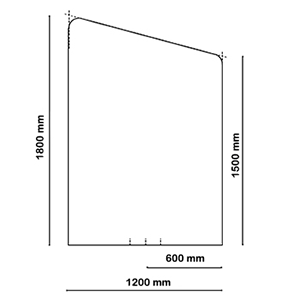 BuzziFrio Machu Pichu Freestanding Acoustic Room Divider Dimension 3 BuzziFrio Machu Pichu Freestanding Acoustic Room Divider Dimension 3
