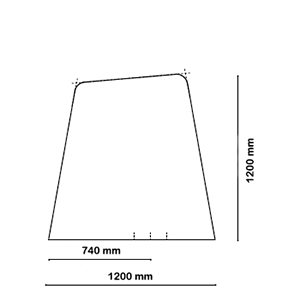 BuzziFrio Machu Pichu Freestanding Acoustic Room Divider Dimension 1 BuzziFrio Machu Pichu Freestanding Acoustic Room Divider Dimension 1