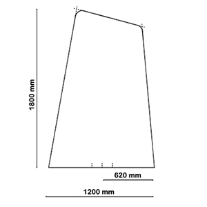 BuzziFrio Machu Pichu Freestanding Acoustic Room Divider Dimension 3 BuzziFrio Machu Pichu Freestanding Acoustic Room Divider Dimension 3