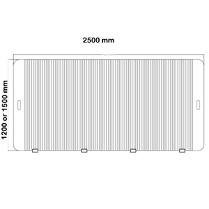BuzziTwist Curved Acoustic Room Partition Dimension 1 BuzziTwist Curved Acoustic Room Partition Dimension 1