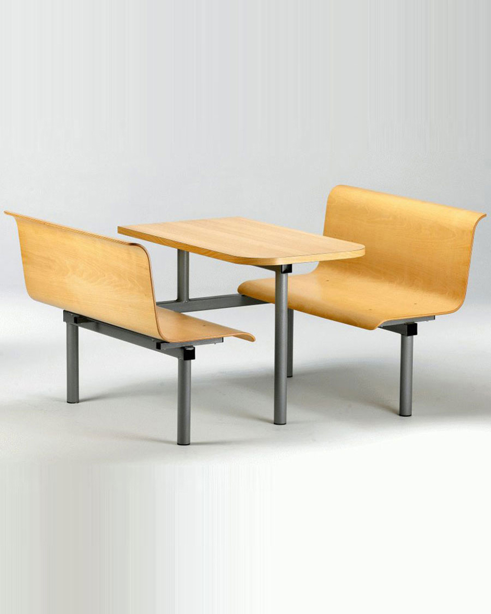 Canteen CU40 Wooden Bench Seating with Table