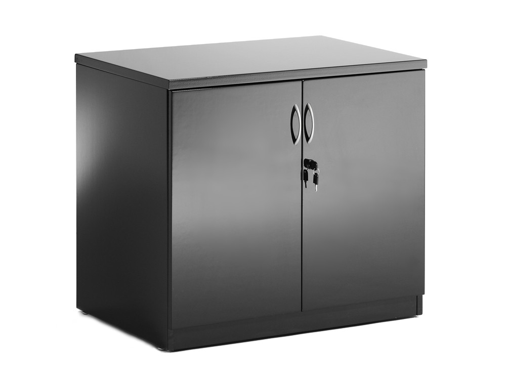 Dynamo Desk High Cupboard In Gloss Black