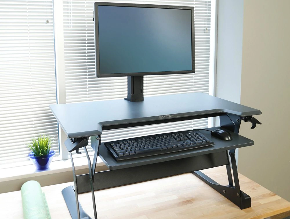 Ergotron WorkFit TL SitStand Desktop Workstation Black