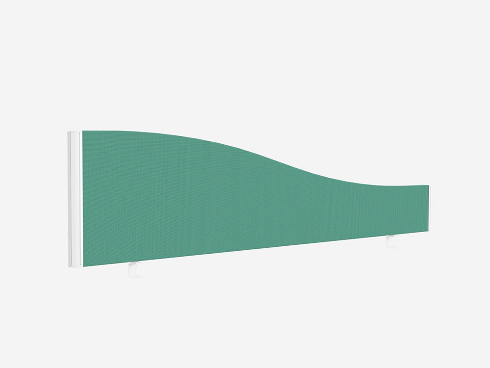 Eze Screen Desk Mounted Screen Wave Top
