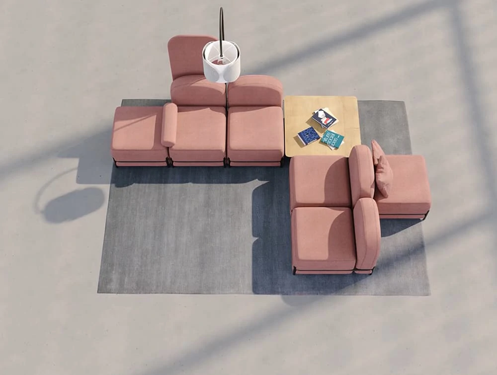 Flord Coffee Table for Reception and Waiting Areas