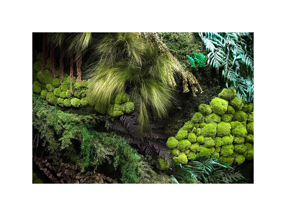 Green Mood Medium Forest Acoustic Green Wall Moss Panel
