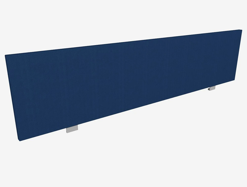 Jump Desk Mounted Privacy Screen with Straight Top