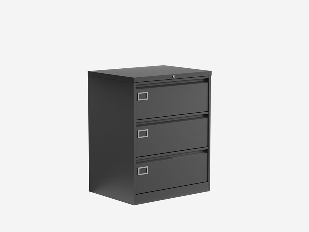 Kontrax Three Drawer Side Filing Cabinet