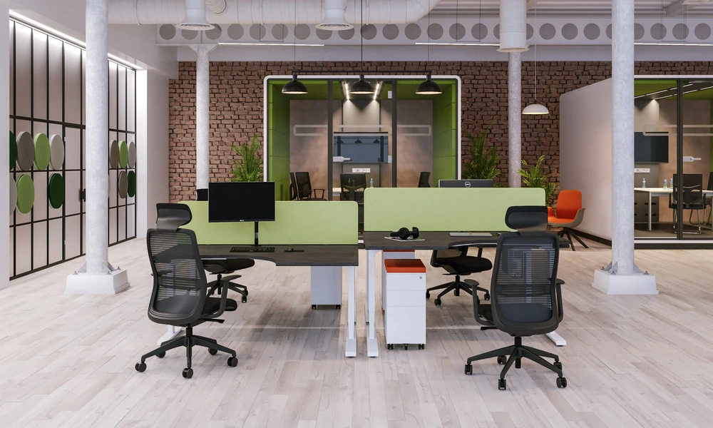 Leap Single Desk 35
