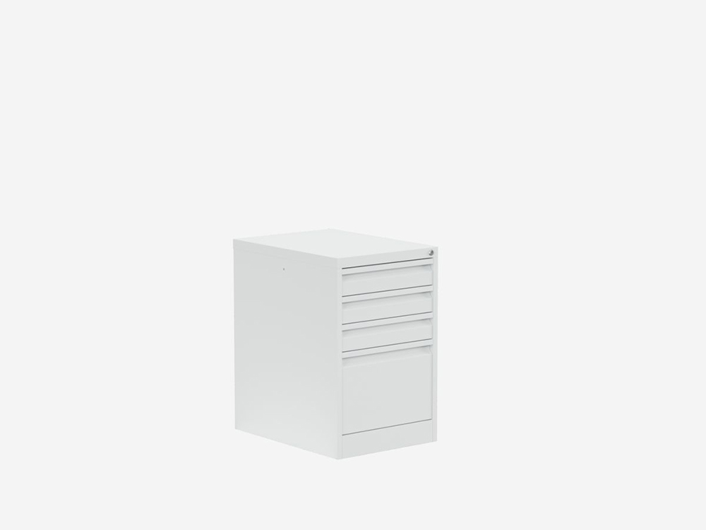 MLine One Filing Cabinet with Three Storage Drawers