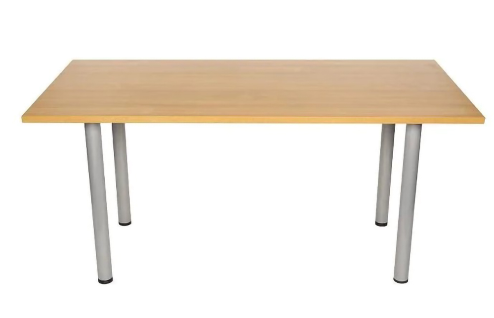 Meeting Room Table with Tubular Legs - 2000mm
