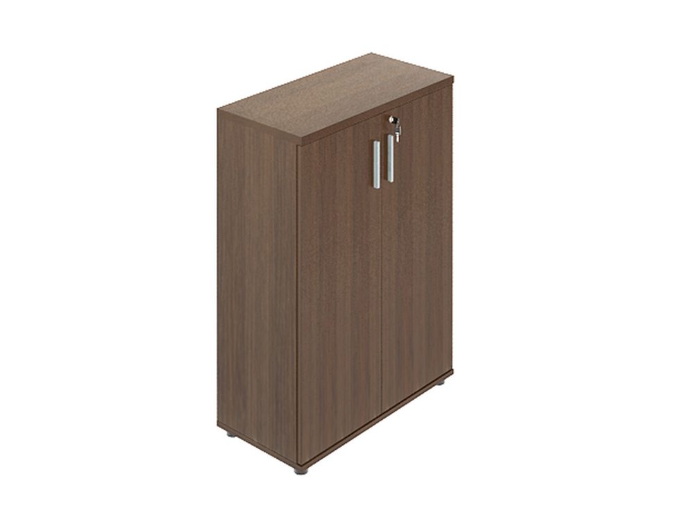 MDD Quando Cupboard with 3 Levels - Dark Chestnut