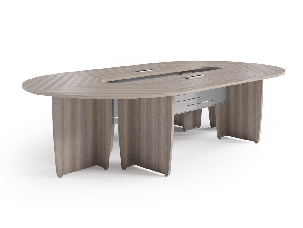 Buronomic Success Meeting Room Oval Table - Cedar