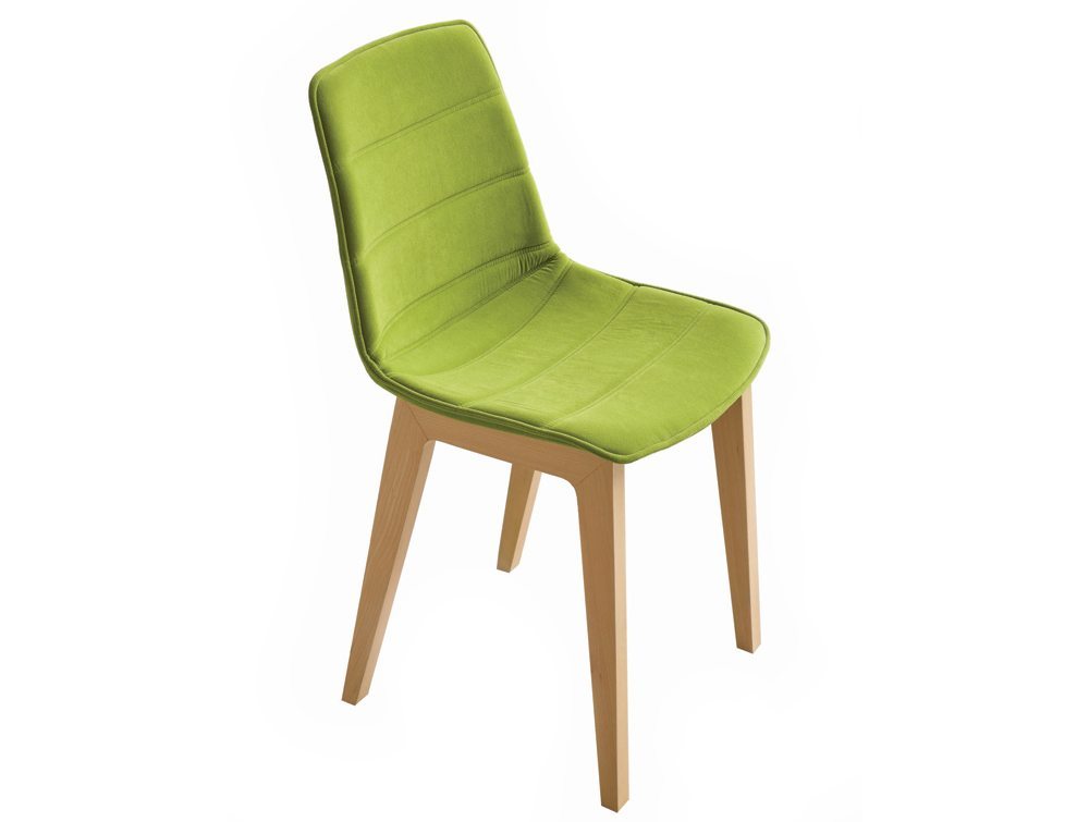 Gaber Alhambra Meeting Room and Visitor Chair with Wooden Legs