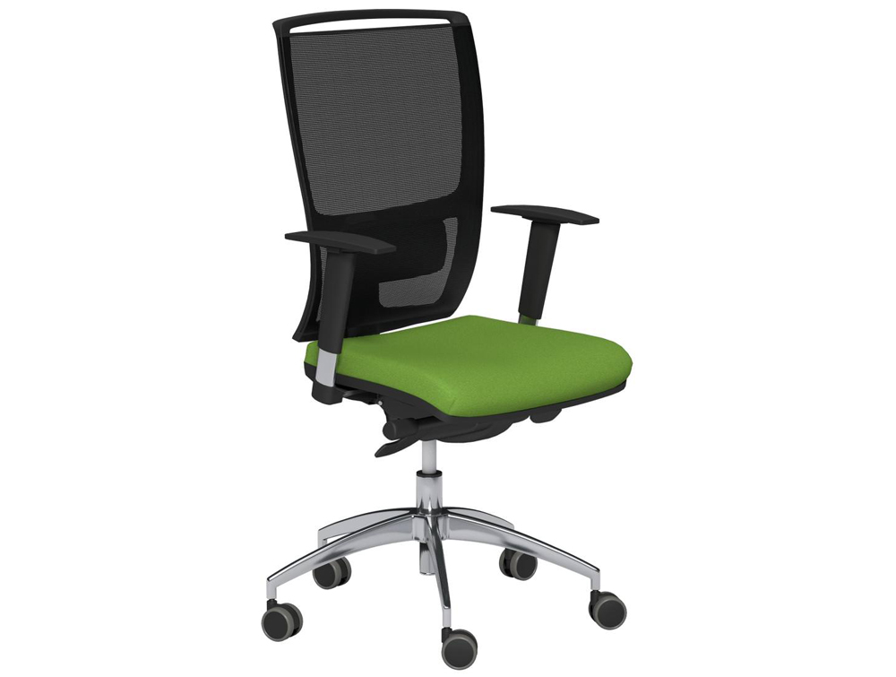 Oz Series Mesh Back Swivel Chair With Variable Arms In Green Oz Series Mesh Back Swivel Chair With