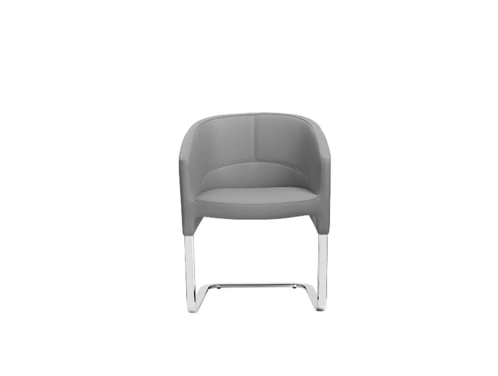 Of Course Visitor Office Chair on Sled Frame