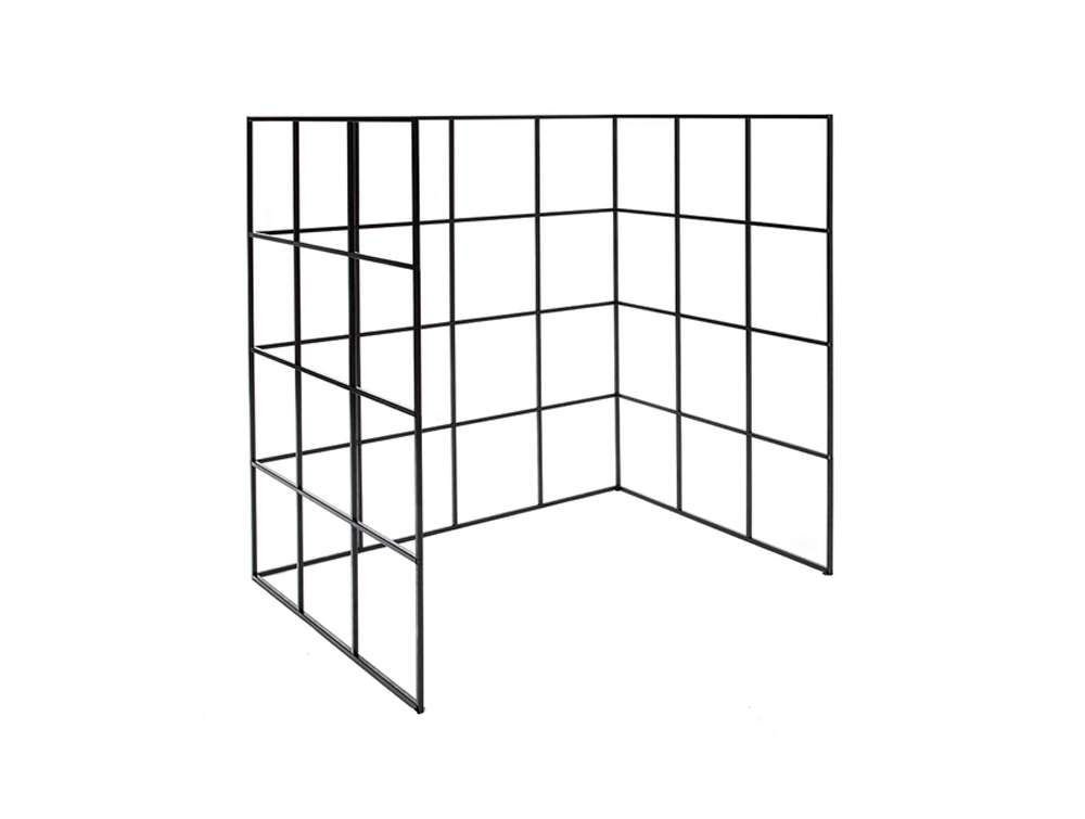Spacestor Palisades Metal Grid Office Space Dividers