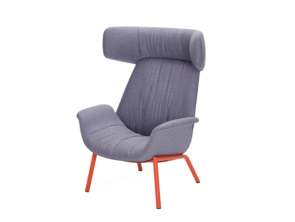 Pedrali Ila Upholstered Armchair with Headrest