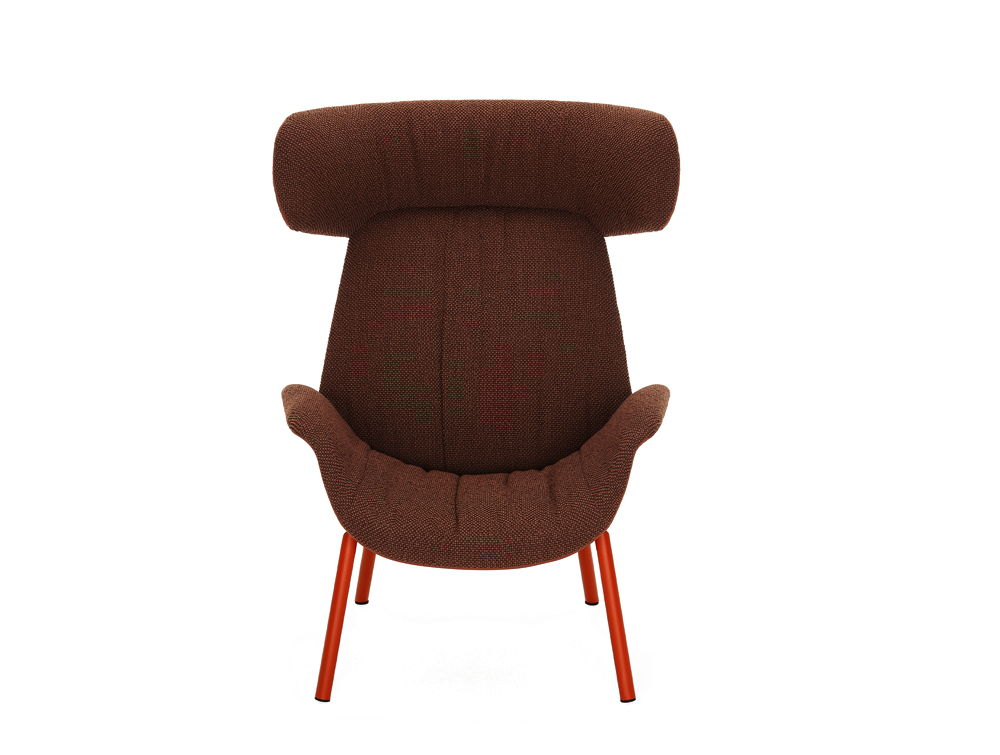 Pedrali Ila Upholstered Armchair with Headrest