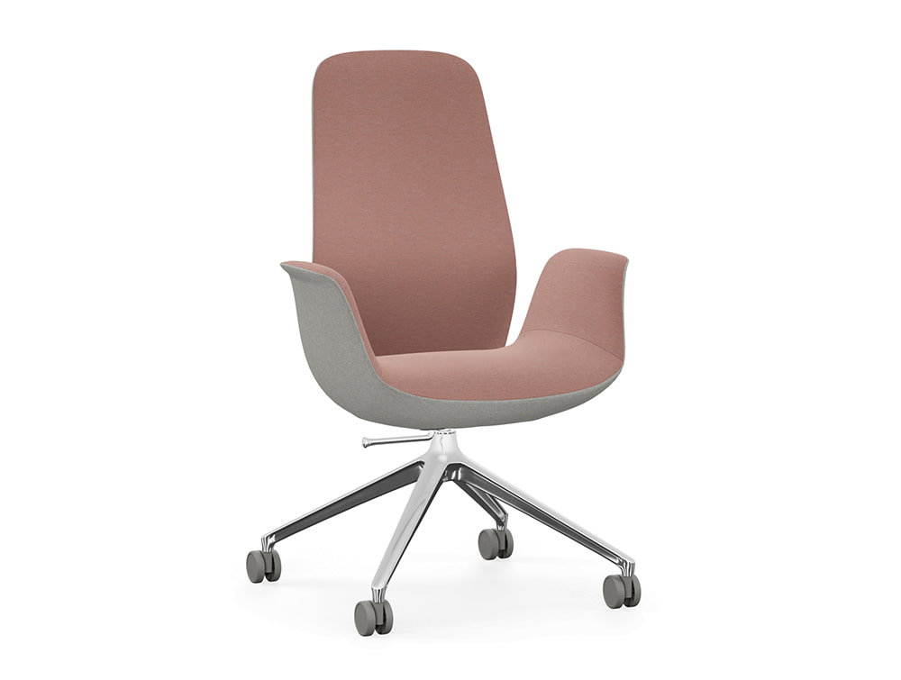 Profim Ellie Swivel Office Armchair with 4-Star Base
