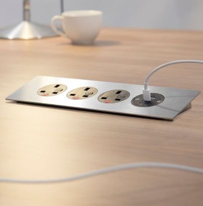 Silver Power Module with USB port