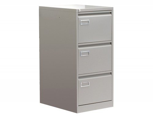 Trexus Filing Cabinet Steel Lockable 3 Drawer