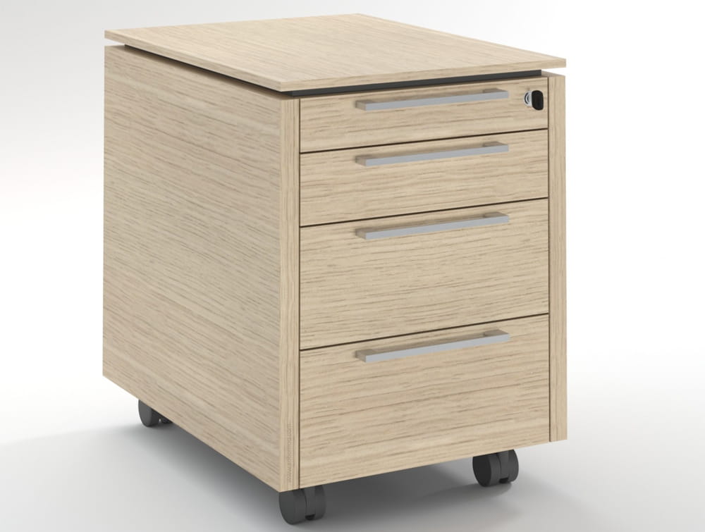 Status Executive Under Desk 4 Drawer Mobile Pedestal