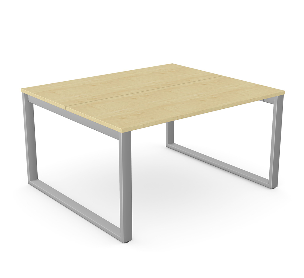 Switch 2 Person Bench Desk with Closed Leg