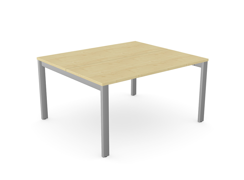 Switch 2 Person Bench Desk with Open Leg