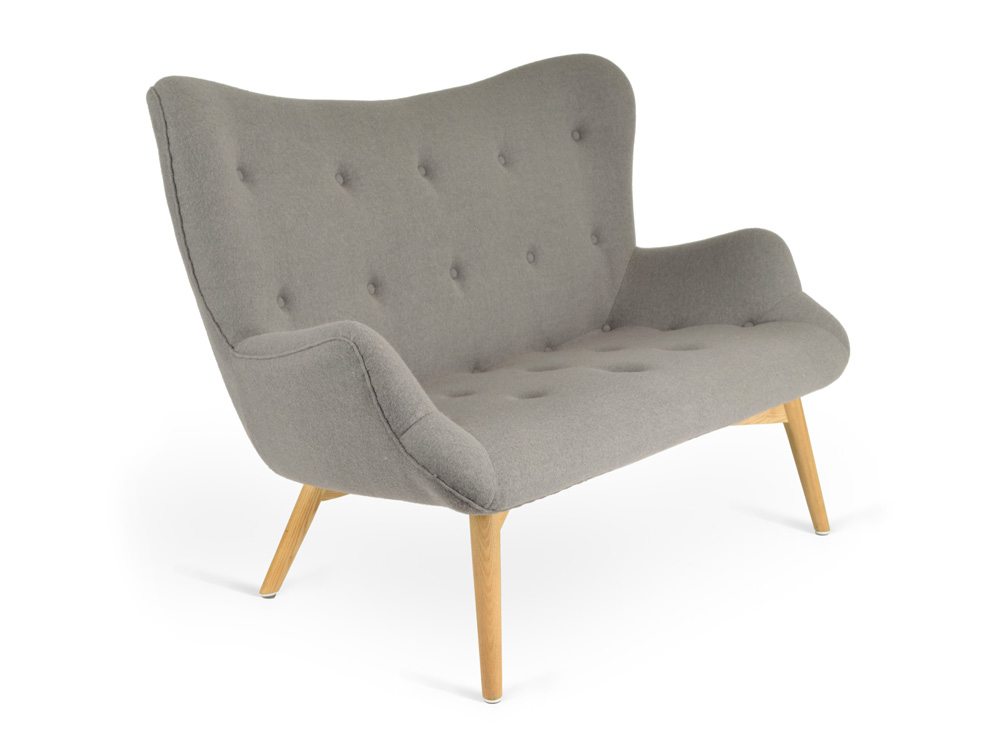 Papa 2 Seater Sofa With Ash Legs Papa 2 Seater Sofa With Ash Legs
