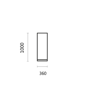 Hush Tower Low Freestanding Acoustic Column Dimension 2 Hush Tower Low Freestanding Acoustic Column Dimension 2