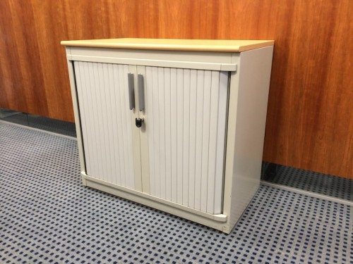 Used Office Storage Units Tambour Pedestals Filing Cabinets Steelcase Tambour Door Storage Unit Small