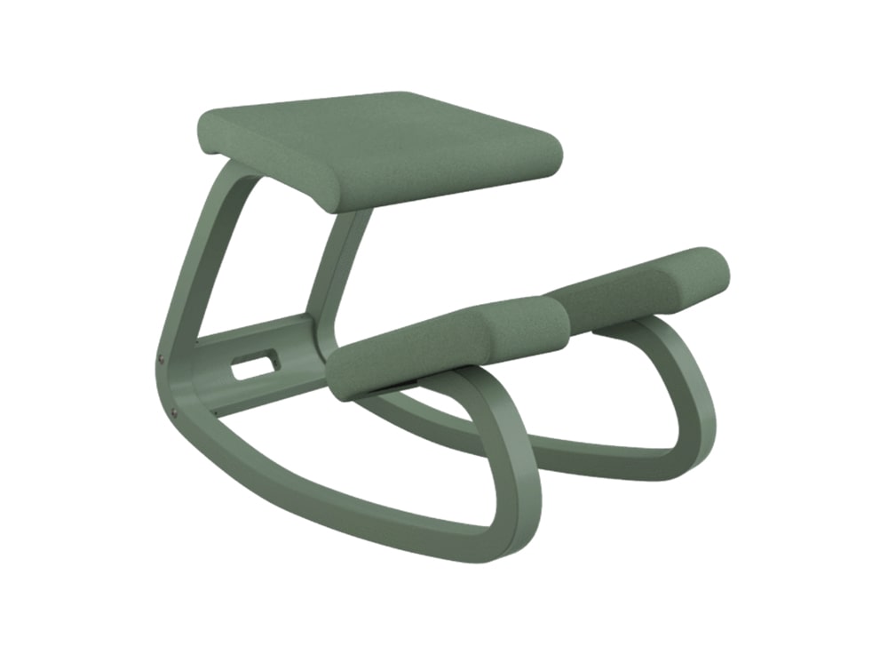 Varier Variable Monochrome Kneeling Chair in Fern
