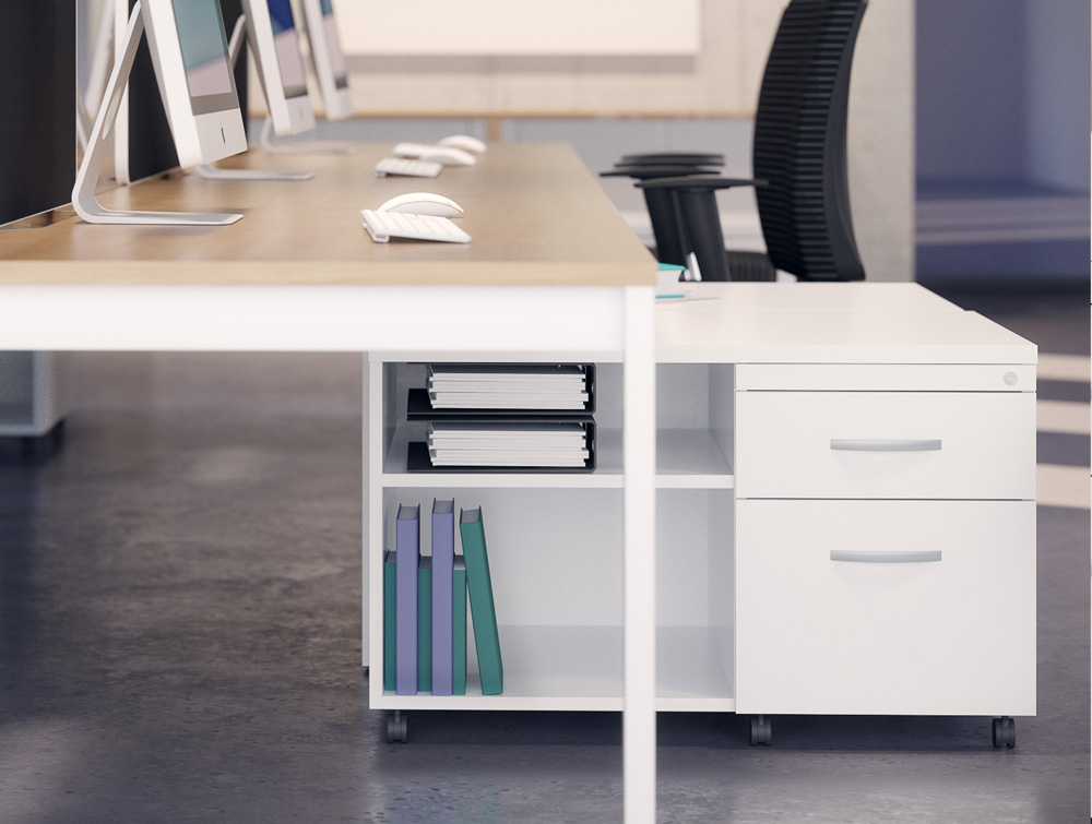 How to Boost Productivity by Improving Office Storage Kito-Side-Pedestal-with-Storage