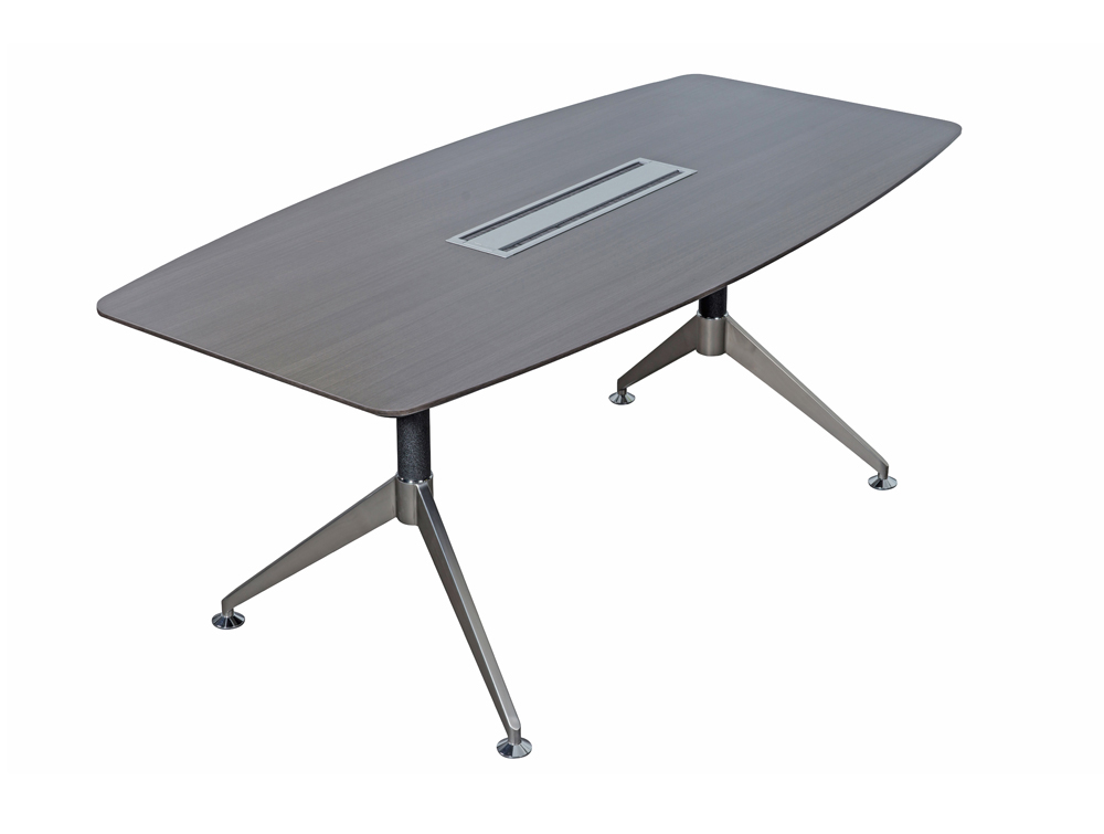 Nero Executive Meeting Table - Anthracite - 2400mm