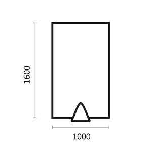Hush Cone Rectangle Acoustic Standing Panel Dimension 2 Hush Cone Rectangle Acoustic Standing Panel Dimension 2