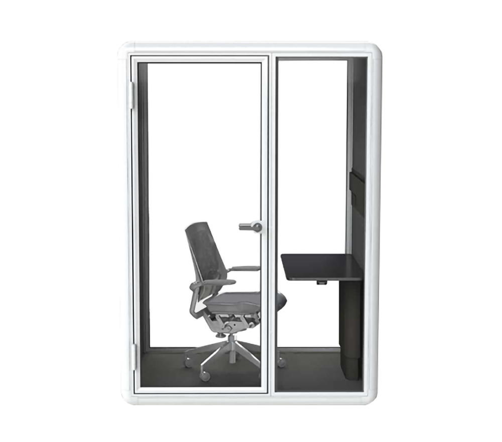 Kolo Midi Meeting Pod with Sit-Stand Desk