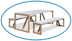 Canteen-Seating-Bench Canteen-Seating-Bench