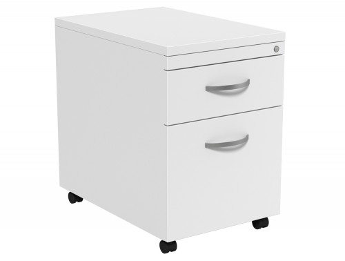 Office Desk Cabinets Pedestals Metal Locking Drawers Mobile Kito Mobile Pedestal In Beech Mp2 Wh White 2 Drawer